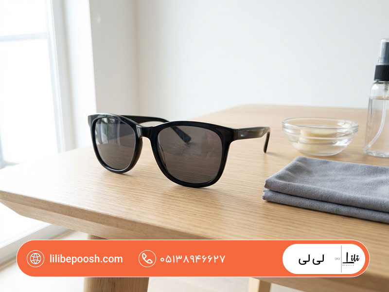 چگونه خط و خش را از روی عینک آفتابی از بین ببریم
